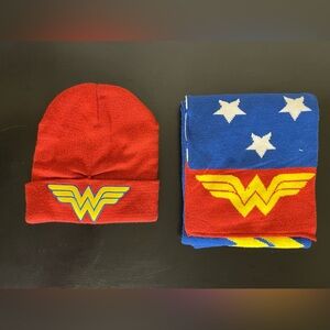 Wonder Women Hat & Scarf